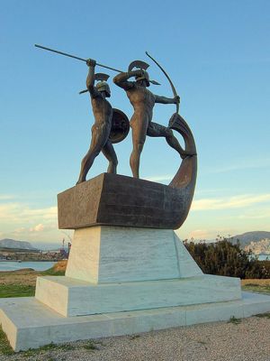 salaminomaxoi3 warriors of salamis-public artwork
